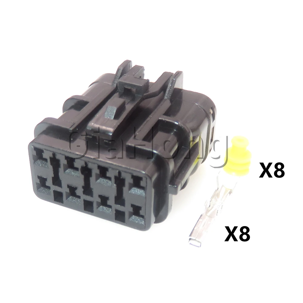 1 Set 8 Ways Auto Starter Parts 7123-7484-40 7222-7484-40 MG640341 MG610339 Car Oil Pump Sealed Wire Cable Socket