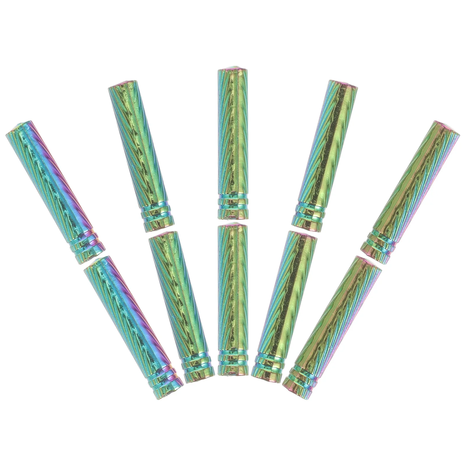 10 قطع من أطراف رباط الحذاء المعدنية المتينة للأربطة، إكسسوارات أحذية أنيقة، بديلة للديكور السريع للأربطة