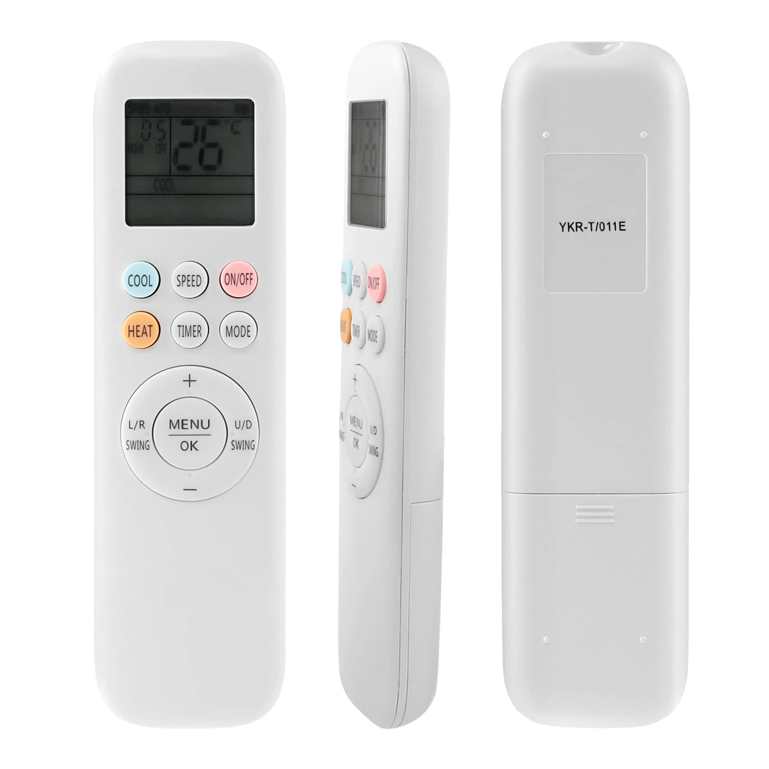 New Remote Control YKR-T/011E Use for AUX loriot Air Conditioner Controller Replacement Use Directly