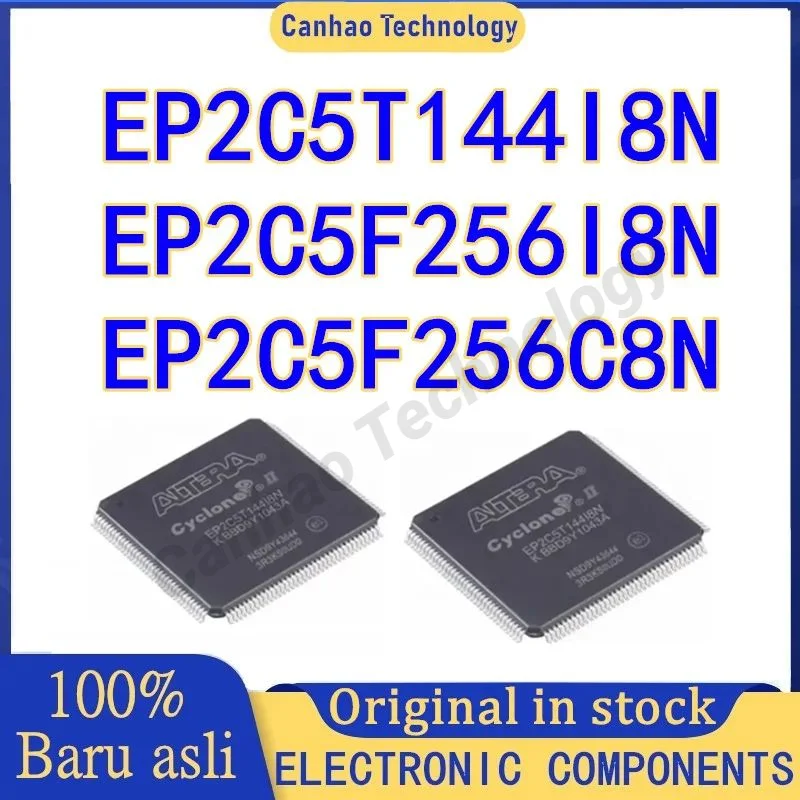 رقاقة IC أصلية ، EP2C5T144I8N ، EP2C5F256I8N ، EP2C5F256C8N ، QFP ، جديد ، متوفر بالمخزون