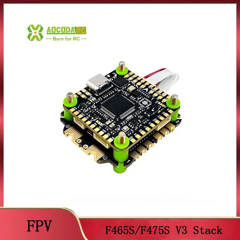 

Aocoda-RC F465S/F475S V3 Stack F405 V3 Flight Control 65A/75A ESC For FPV Racing DIY Parts