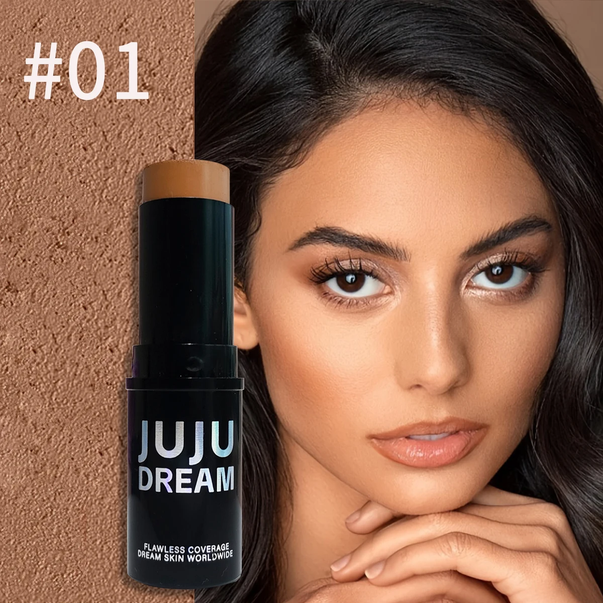 قلم مكياج كونتور برونزي بني للوجه، قلم مكياج كريم أساس يدوم طويلاً، ظلال كونتور ناعمة، أحمر الخدود، مستحضرات تجميل خافي عيوب البشرة