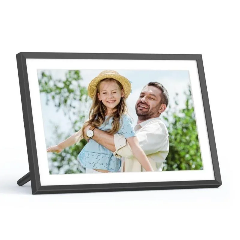 ARZOPA 10.1 Inch Digital Touchscreen Photo Frame, WiFi Display Photo Frame, Electronic Photo Frame with Memory Card Slot