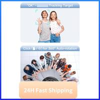T30C New P03 AI Tracking Gimbal Stabilizer For Smartphone/Camera,Desktop Cell Phone Holder,360 Rotation Gimbal Follow Focus