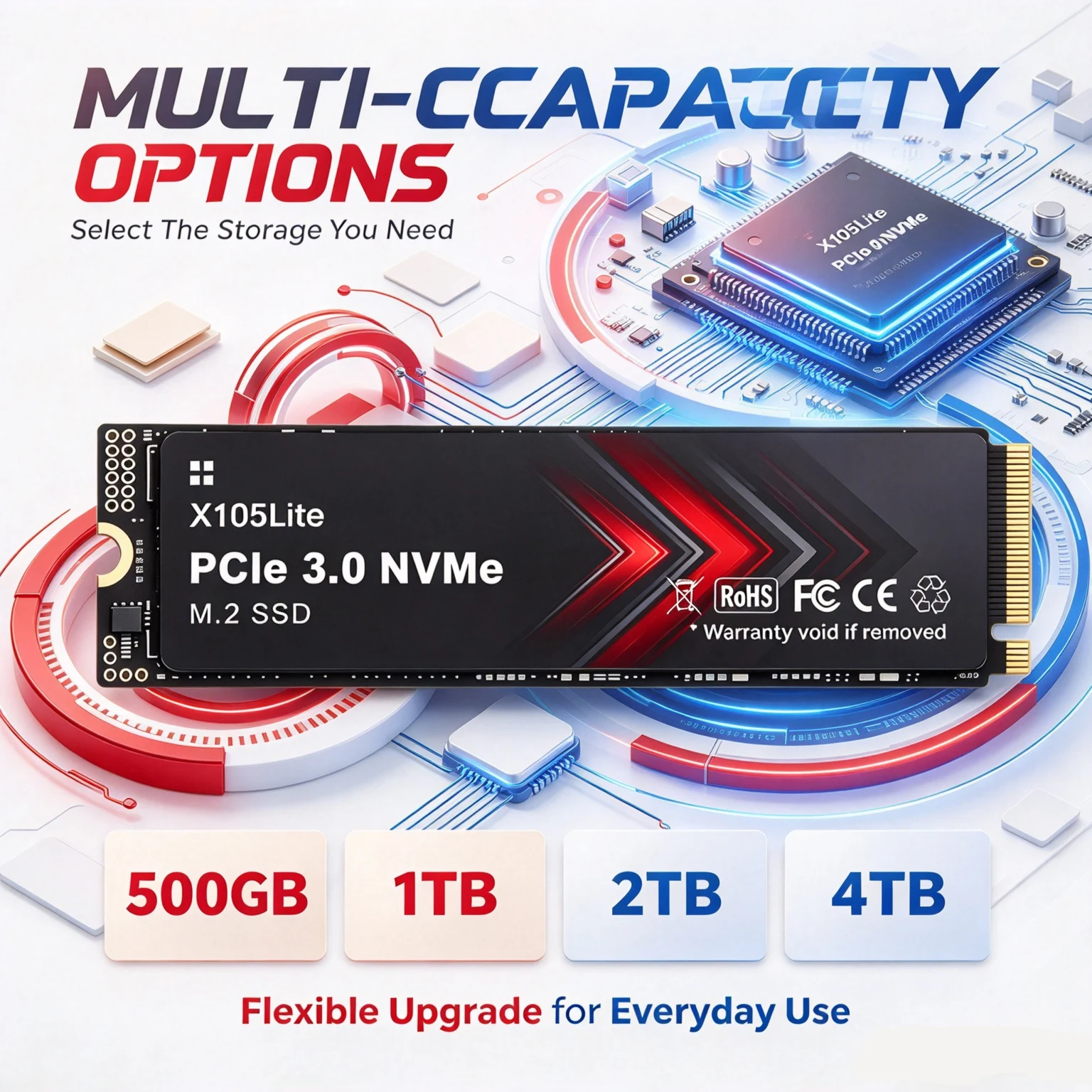 X105Lite M.2 2280 PCIe3.0 NVMe – Ssd 500Gb recenzja i cena