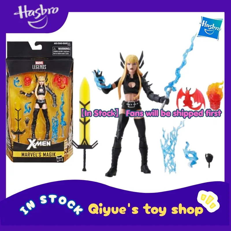 【in-stock】hasbro-ml-marvel-legends-mysterio-illyana-6-inch-movable-robot-doll-model-toy-collection-gift