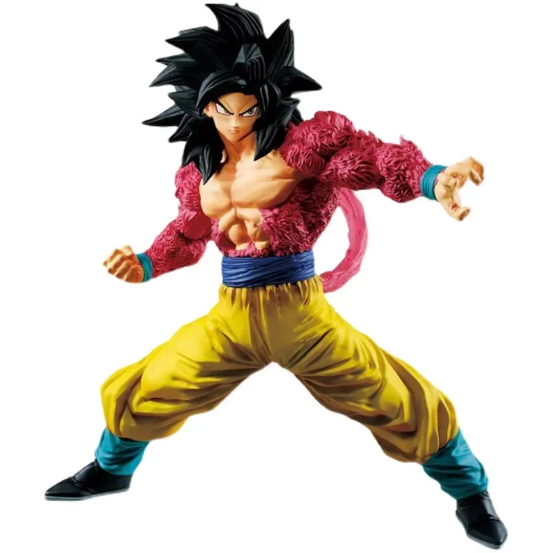 Bandai-figuras de acción de Dragon Ball Z, originales, Super Saiyan, Broli, Son Goku, Gogeta, Vegetto, Klit, Full Scratch