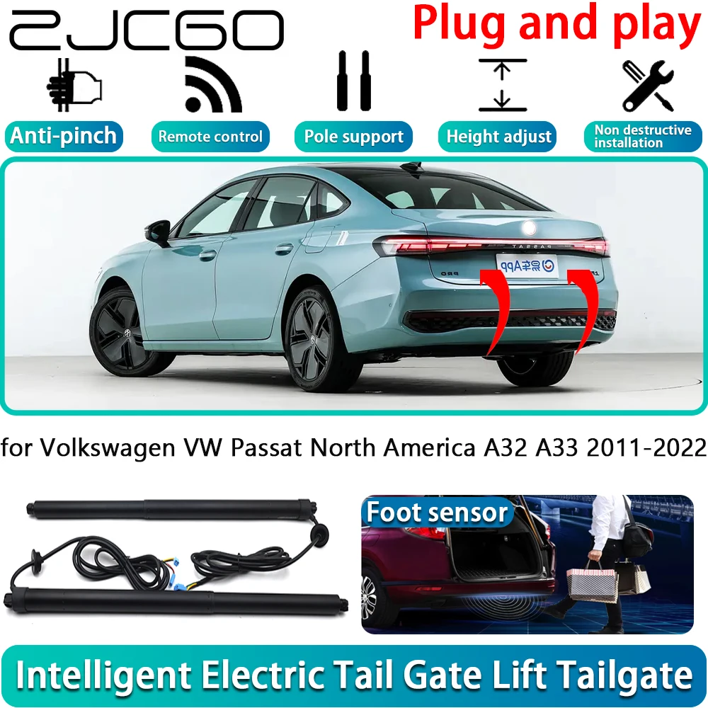 for Volkswagen VW Passat North America A32 A33 2011-2022 Car Electric Powered Tailgate Power Liftgate Automatic Tailgate System