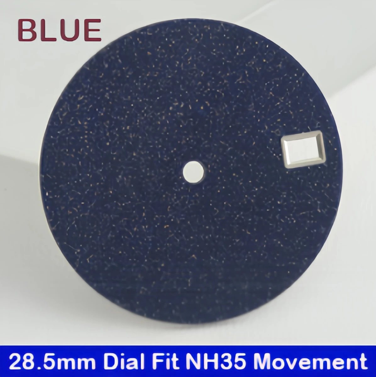 NH35 28.5mm Starry Sky watch dial made of sparkling starry blue-green malachite sandstone fit NH35/36 movement men‘s watch part