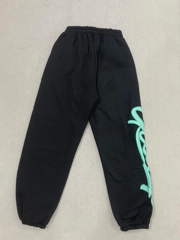 กางเกงแฟชั่นฮิปฮอปสไตล์ฮาราจูกุเรียบง่ายแนวสตรีทยุค 2000 สปอร์ต สร้างสรรค์ พิมพ์ลายตัวอักษรเฉพาะตัว สไตล์ลำลอง สำหรับฤดูใบไม้ร่วงและฤดูหนาว