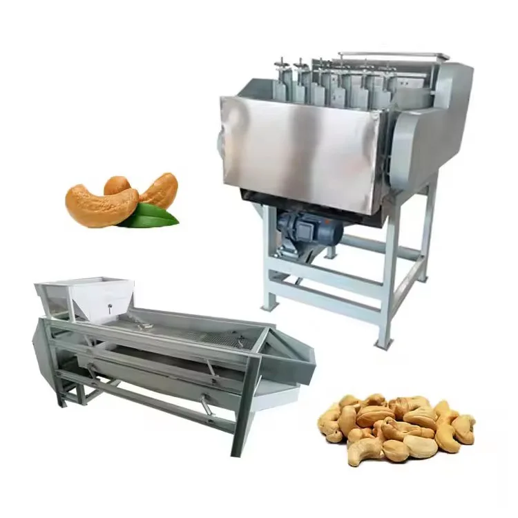 Cashew Nut Shell Pyrolysis Machine Fully Automatic Cashew Nut Shelling Machine Customizable Cashew Nut Machine Shelling