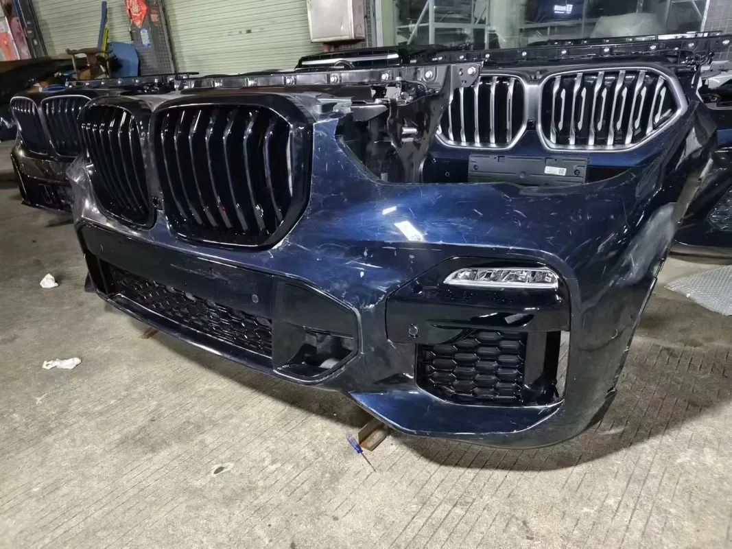 For X5G05 Original Front Nose Assembly Front Bumper Grille Headlight Fog Lamp Water tank Frame Condenser Anti-collision Beam
