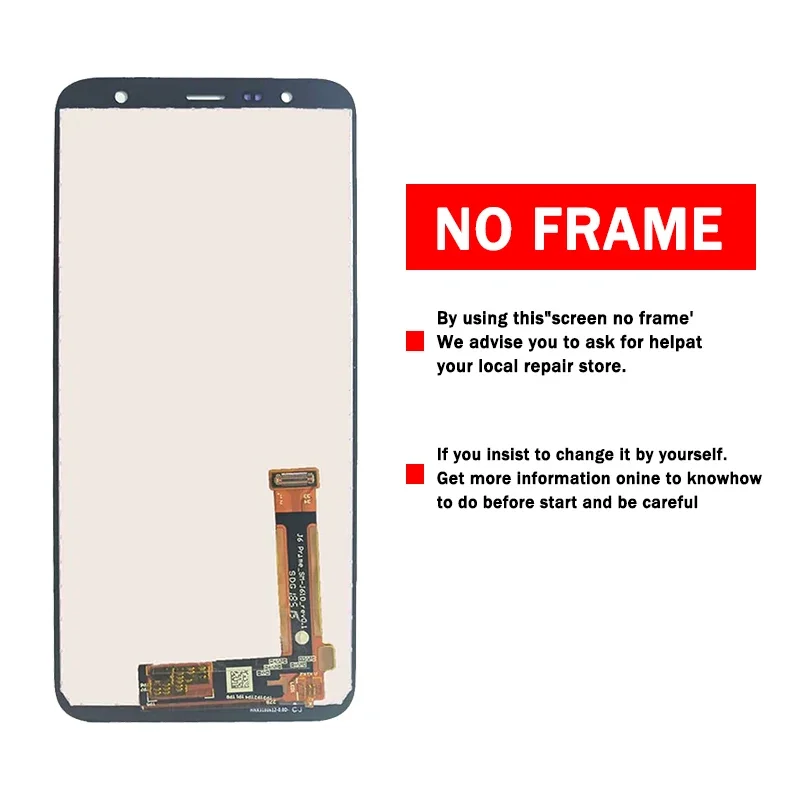 High Quality J6 Plus Screen For Samsung J6+ J610 J610F J610FN LCD Display touch screen Digitizer Assembly