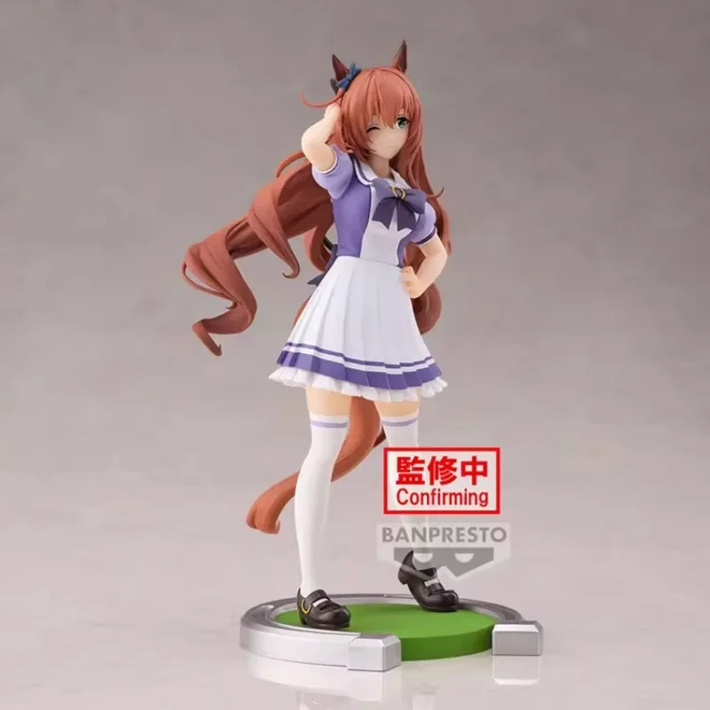 Оригинальные фигурки Bandai из оригинального аниме «Обыкновенное дерево» (Umamusume: Pretty Derby Maruzensky), 18 см, кавайная аниме-девушка, коллекционные модели, игрушечные фигурки