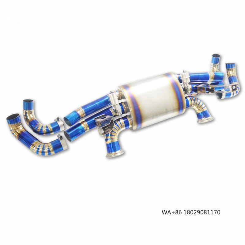 

Выхлопная труба Catback для Gallardo LP570 2007-2014, автомобильная выхлопная система, титановый сплав