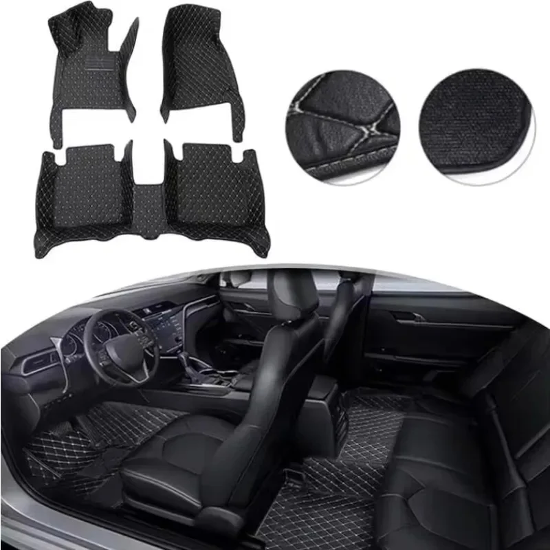 For Suzuki Jimney Interior Accessories Full Set Artificial Leather Flower Shape Car Mats