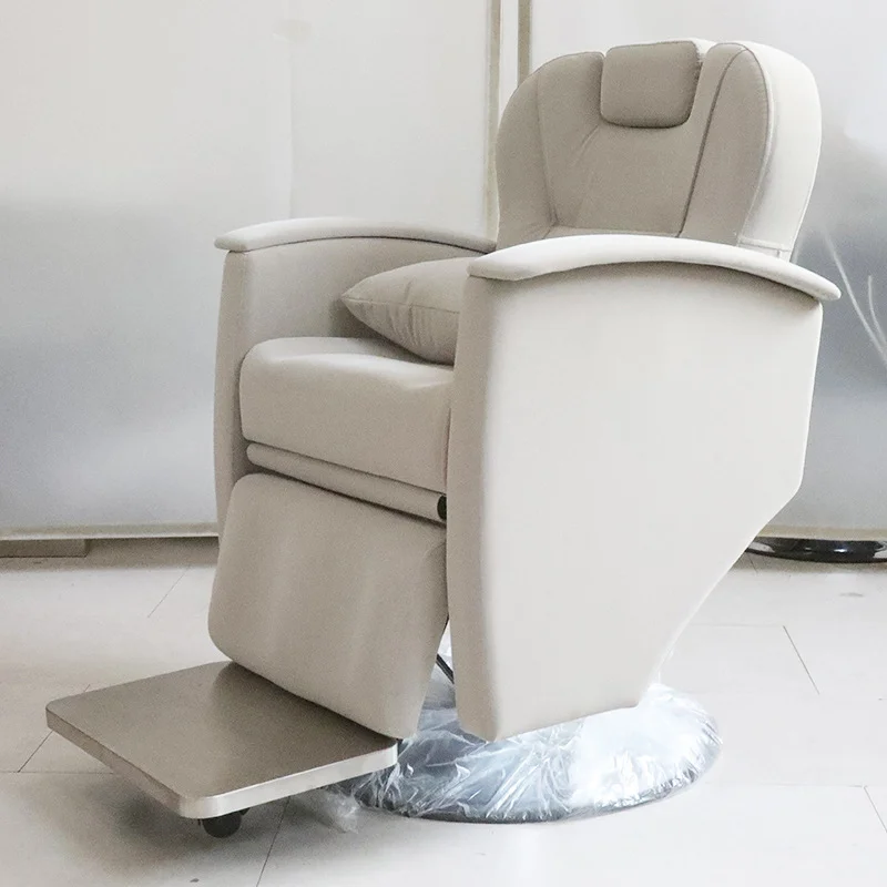 Folding down hair salon chairs, exclusive high-end multifunctional hair salons