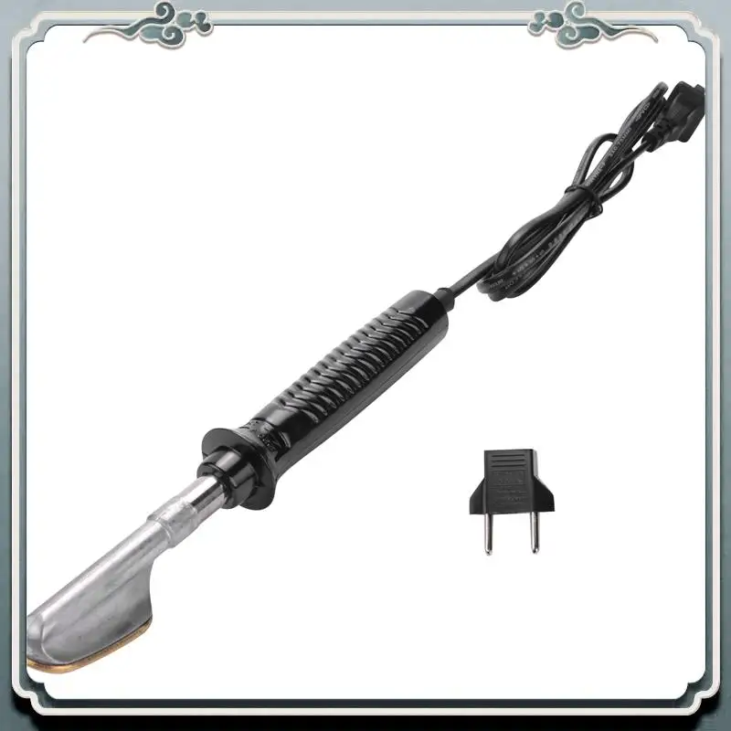 

AC76-электрический паяльник с пластиковой ручкой, плоское жало для ремонта автомобильного бампера, ручные сварочные инструменты, вилка европейского стандарта