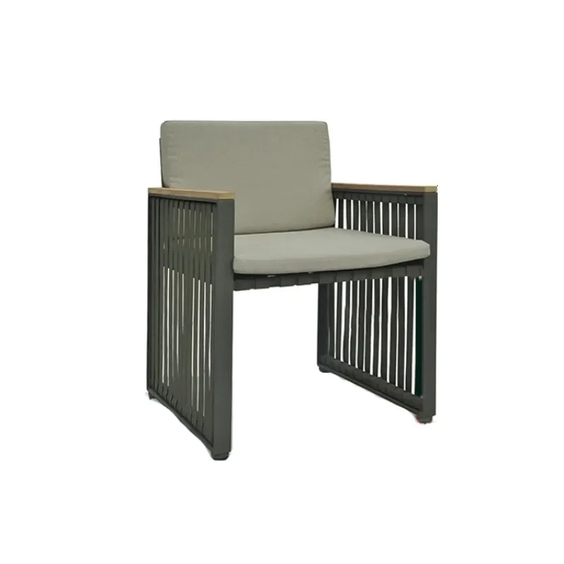 

Nordic outdoor, leisure sofa coffee table, courtyard villa garden hotel, waterproof woven furniture