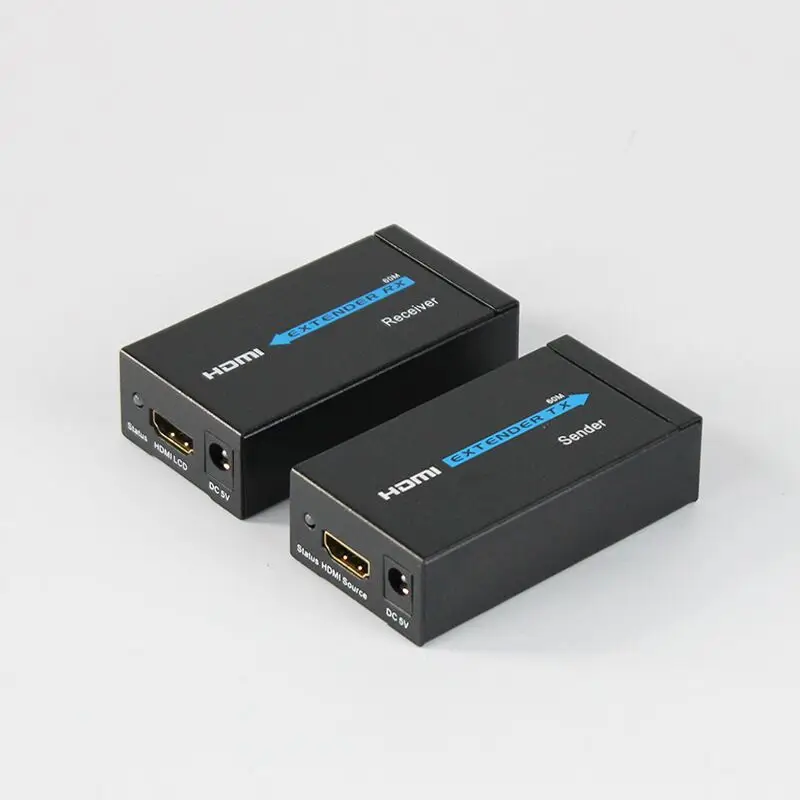 Удлинитель HDMI RJ45, 1080P, 60 метров