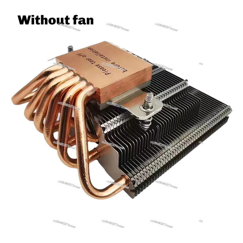 NEW-ZS10C-50 Thin CPU Cooler 50Mm 10 Heat Pipes ITX Down Pressure Radiator TDP 200W for  LGA 115X 1700