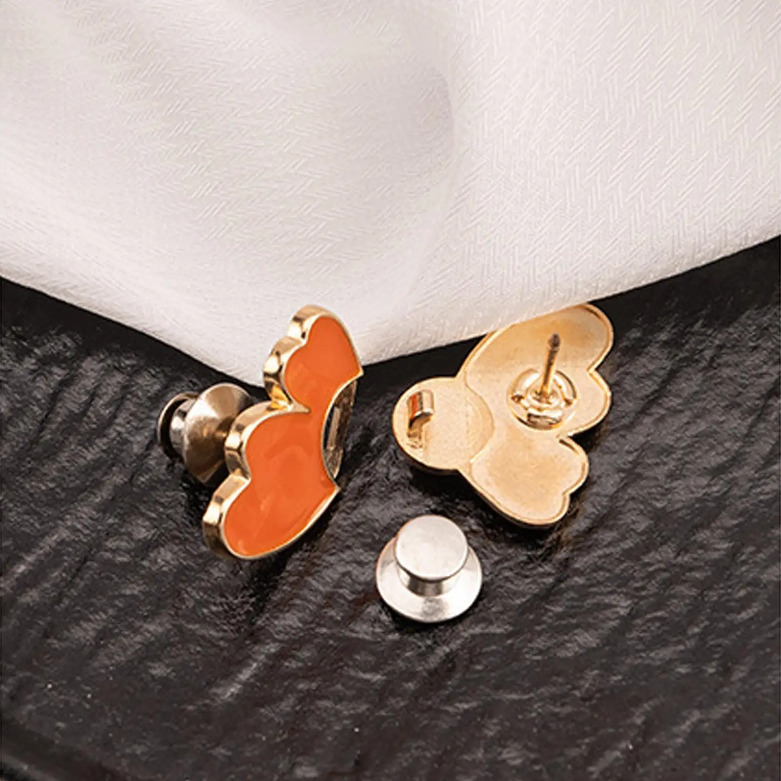Pant Waist Tightener 10 Pieces Butterfly Belt Buckle Adjuster Pants Adjuster Waist Tightener For Jeans Dress Skirt Clothes