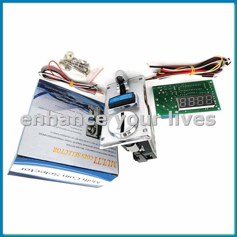 

Многовалютный монетоприемник 15А, плата контроля времени, массажное кресло, стиральная машина, коробка контроля времени, аксессуары-A23U