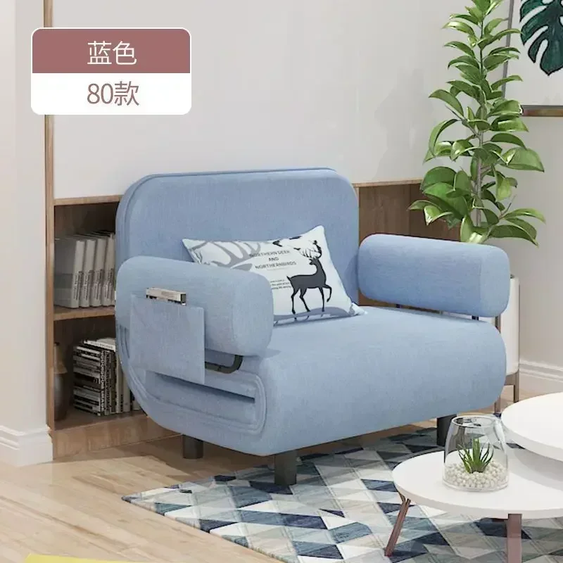 3-in-1 converteerbare slaapstoel Bed Uittrekbare slaapbank Verstelbare fauteuil Lounge met opbergvak voor kleine ruimtes Gastenkamer