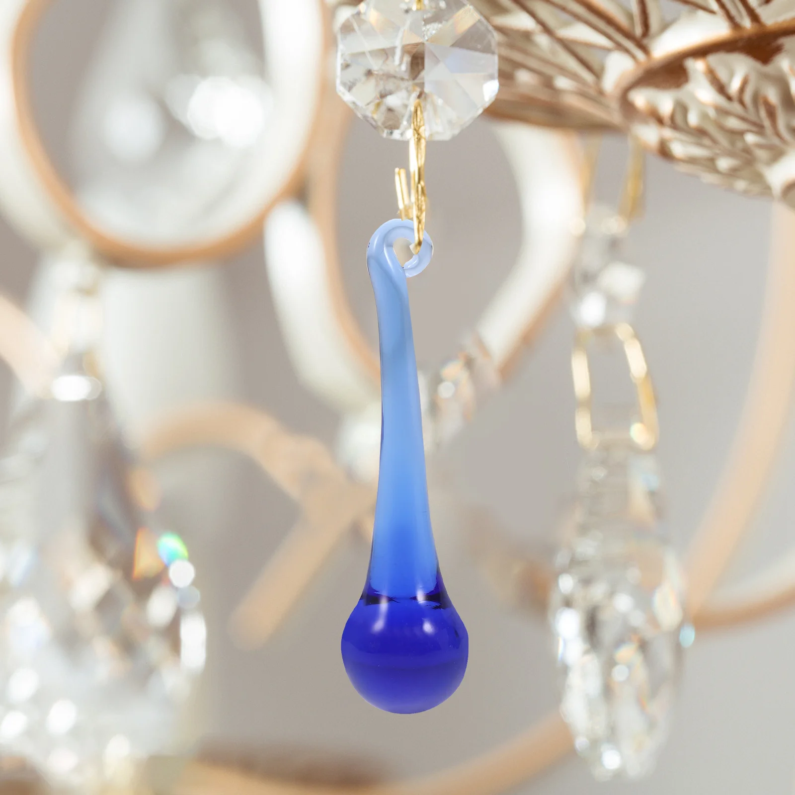 

10 шт., хрустальный кулон, призмы, подвесное украшение, прозрачный свет, сад, свадьба, сделай сам, аксессуар для люстры, люстра, кристаллы