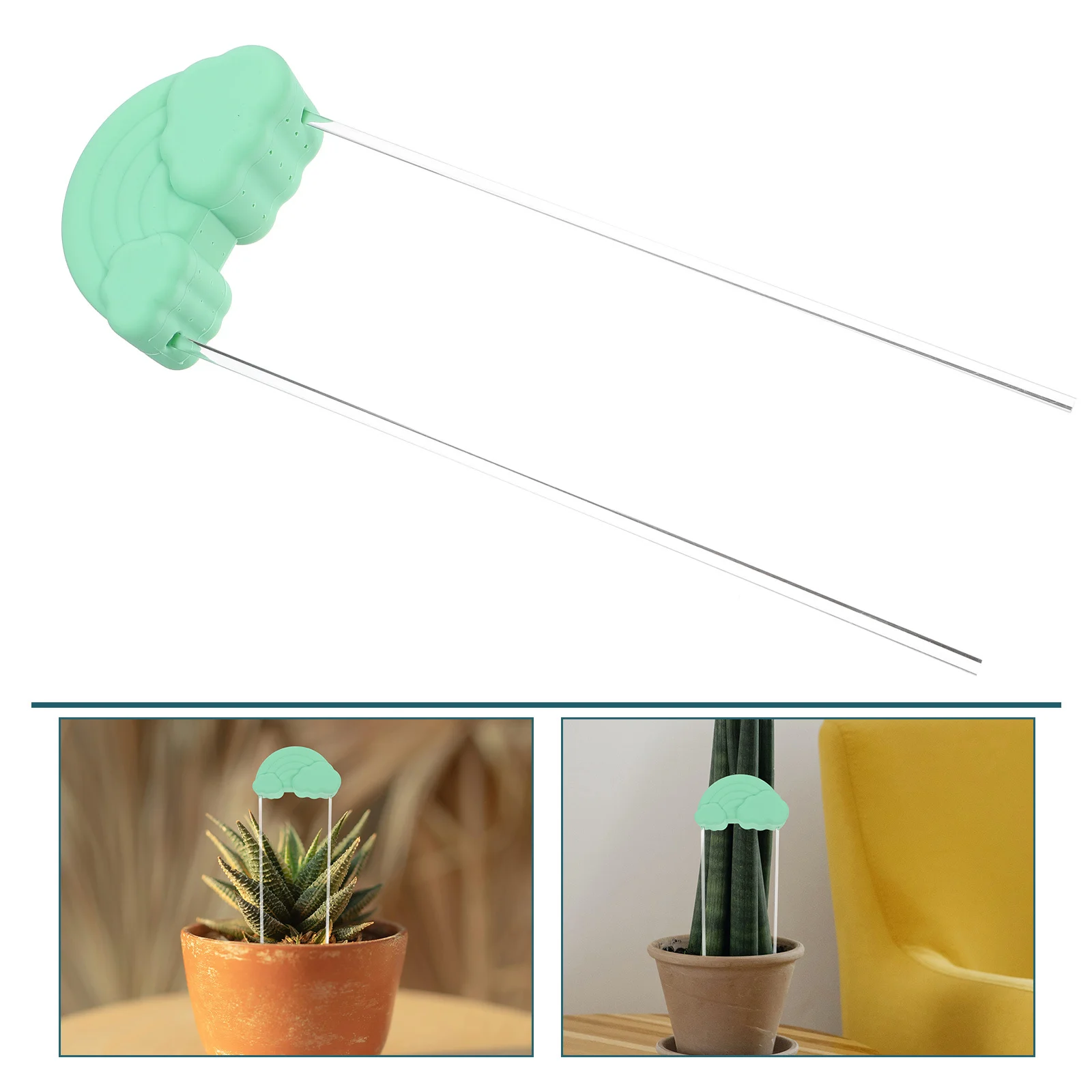 

Silicone Rainbow Watering Spike For Succulents Drip Irrigation Plant Waterer Bonsai Self Watering Tool Balcony Flowerpot Garden