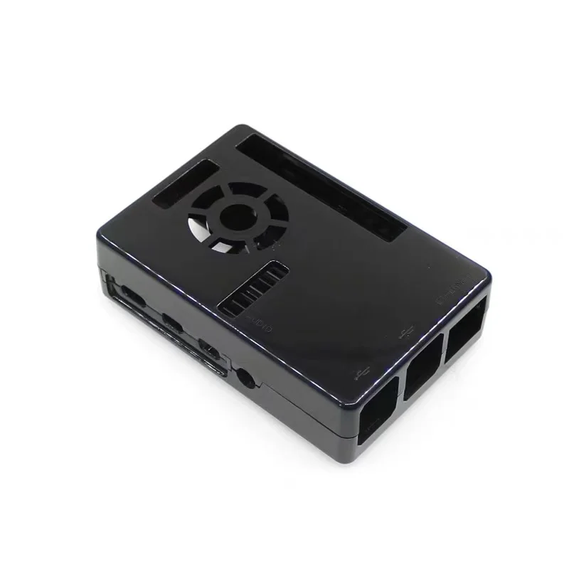 Raspberry pi 4 geração raspberry pi 4b abs plástico escudo placa-mãe fixa dissipação de calor caixa protetora