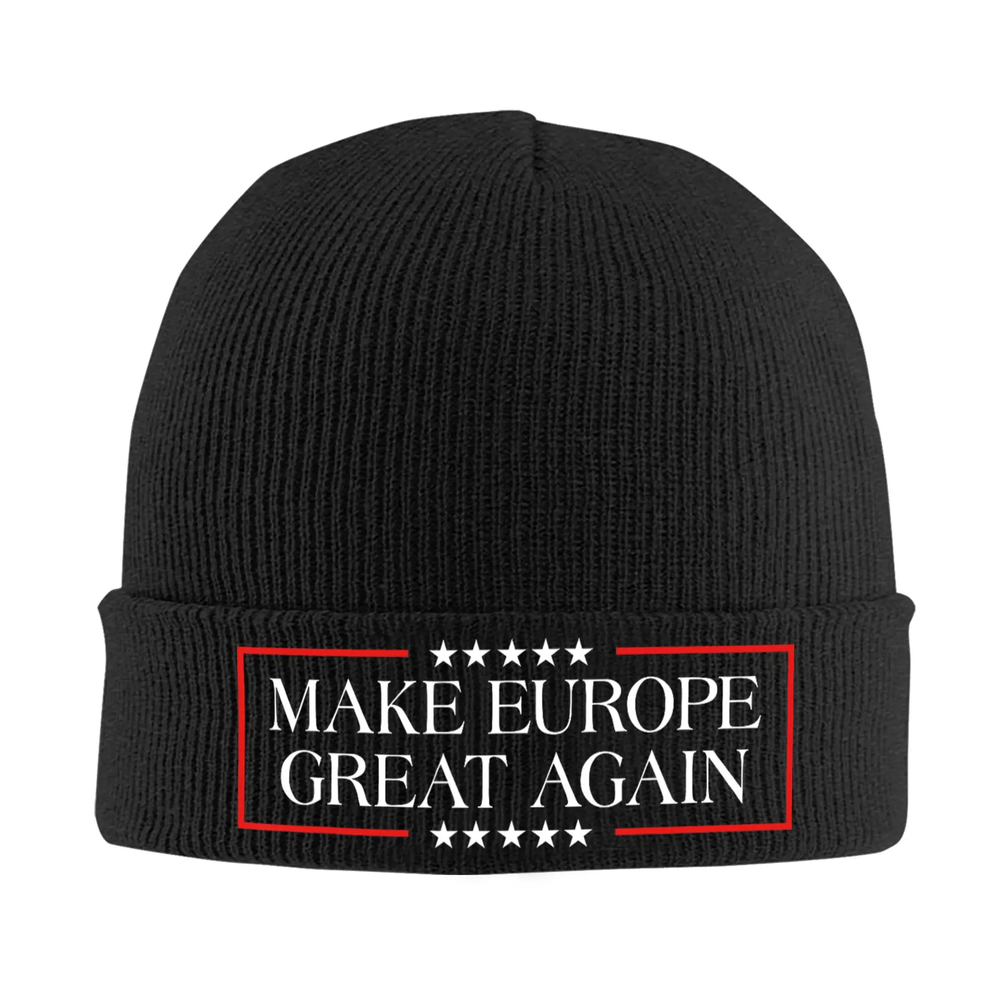 Make Europe Great Again  Knitted Caps for Women Men Beanie Autumn Winter Hat  Crochet Cap