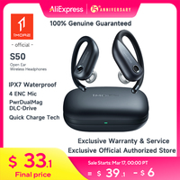 1MORE Fit S50 Open Ear Earbuds Wireless Bluetooth Earphones 38H Playtime IPX7 Waterproof Sport Ear Hook Wireless Headphone