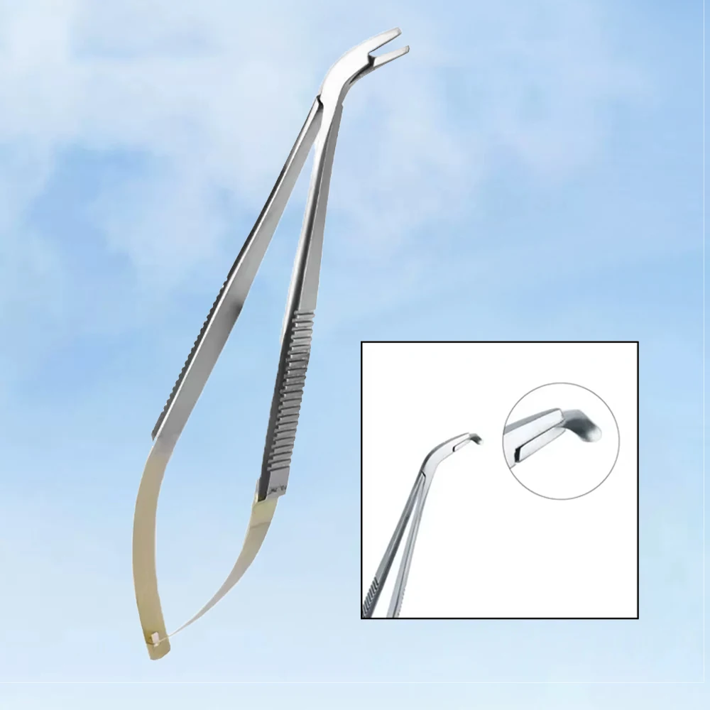 

Dental Matrix Holder Clamp for Matrices Hole, Stainless Steel Restoration Placement Tweezer Tool