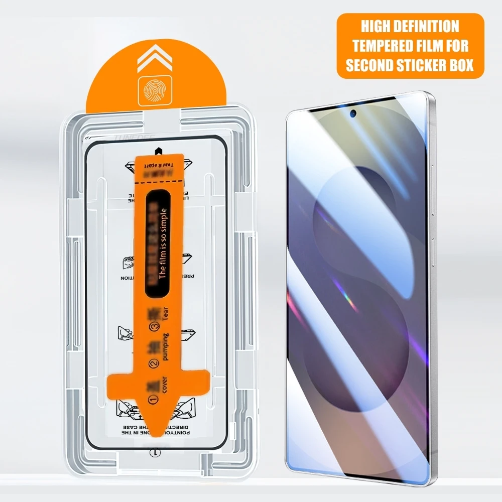 

Tempered Glass For Samsung Galaxy S25 Ultra S24 S26 S23 FE Plus A07 A17 A06 A26 A16 A36 A56 Dust Free Install Screen Protector