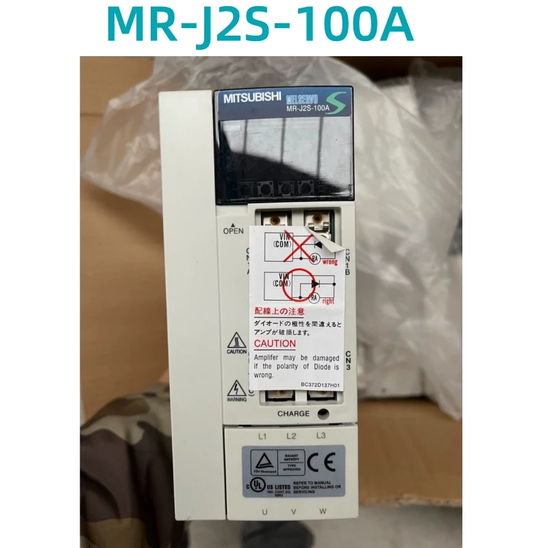 Brand new /Original Second-hand 9-layer new test is 100% OK AC 1KW motor servo driver MR-J2S-100A Servo driver mr-j2s-100a