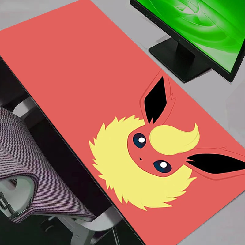 

90x40cm Mouse Pad Gamer Large Computer Notebook Pc Mousepad Carpet rug Gaming Accessories Keyboard Pokemon Pikachu Desk Mat