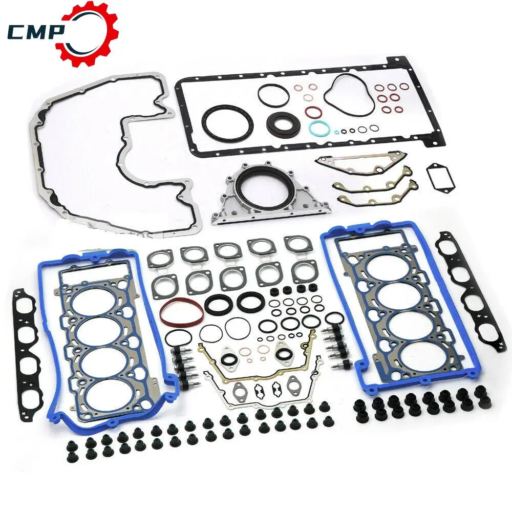 

Engine Gasket Seals Overhaul Kit For 11127530256 11147512101 11147647381 BMW 750i X5 550i E63 E65 E66 N62B48 4.8L Engine Parts