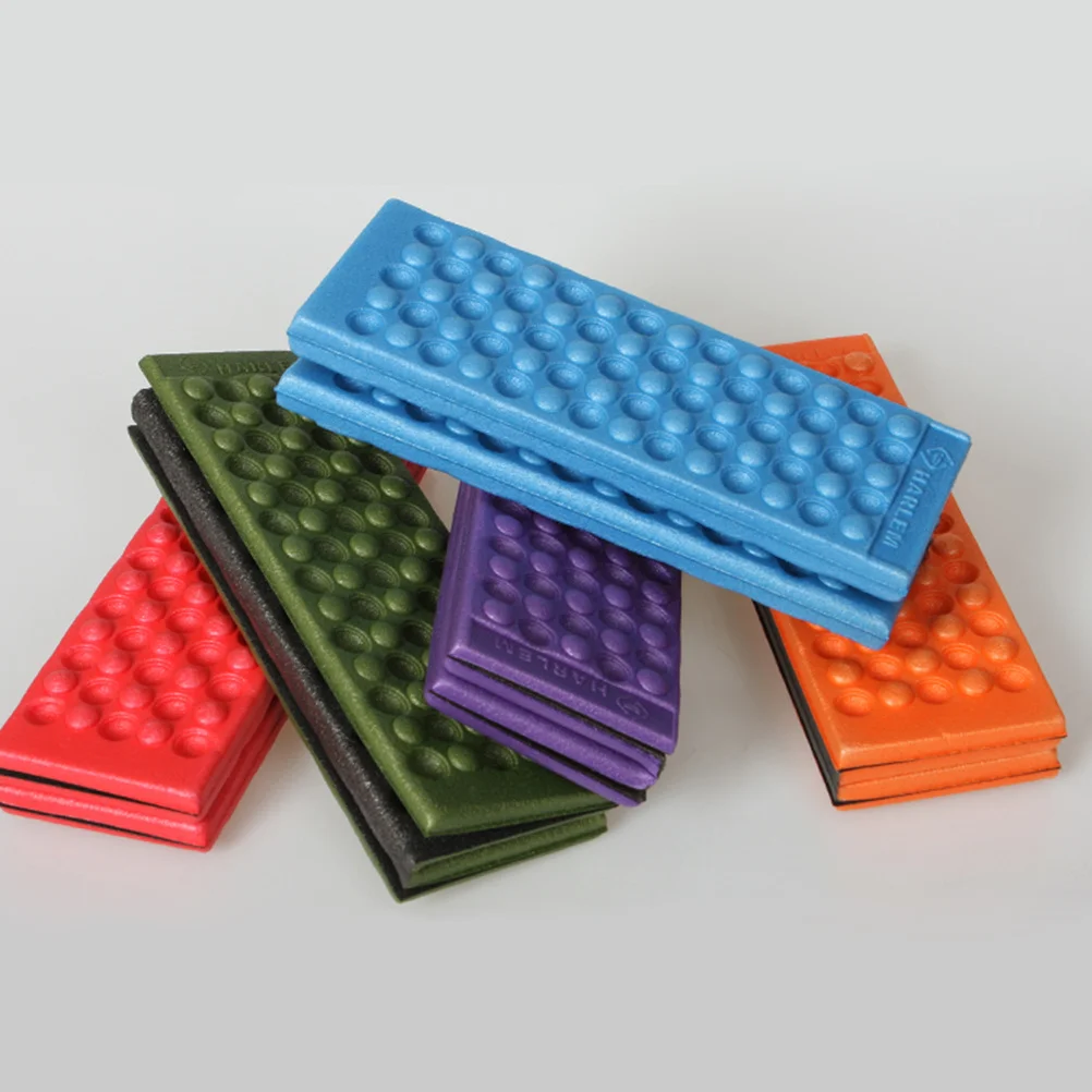 

5pcs Outdoor Camping Seat Cushion Foldable Xpe Waterproof Insulated Picnic Lightweight Portable Pad For Travel Hiking Sleeping