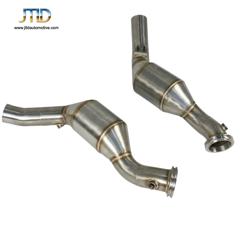 High Quality Racing For Maserati 2018 Ghibli  SQ4  Stainless Steel Downpipe With/Without High Flow Catalytic