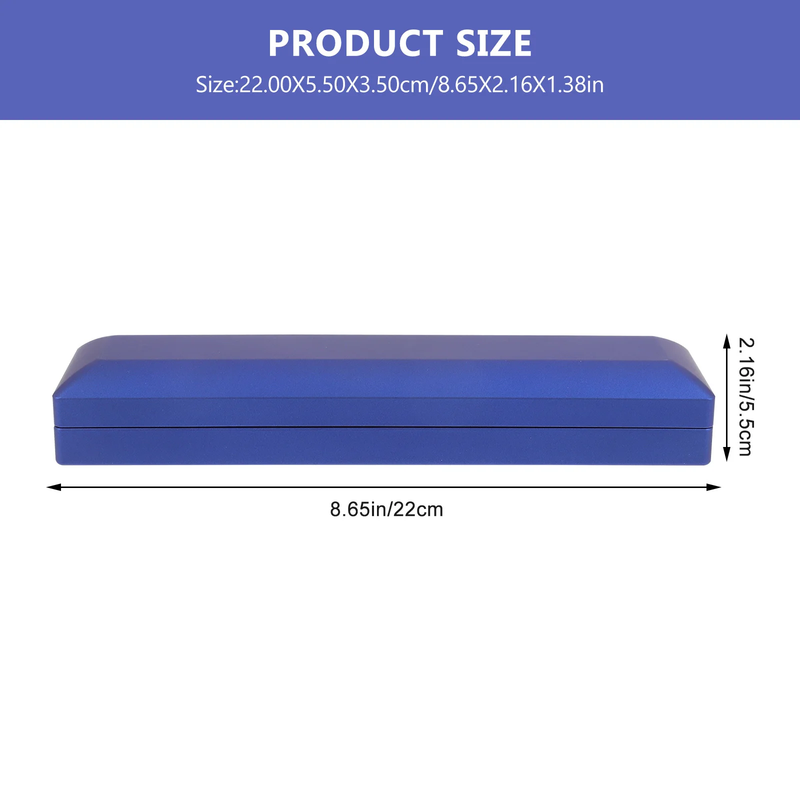 LED Lighting Necklace Box Wear-Resistant Unique Long Jewelry Storage Anniversary Gift Case LED Lighting Necklace Box