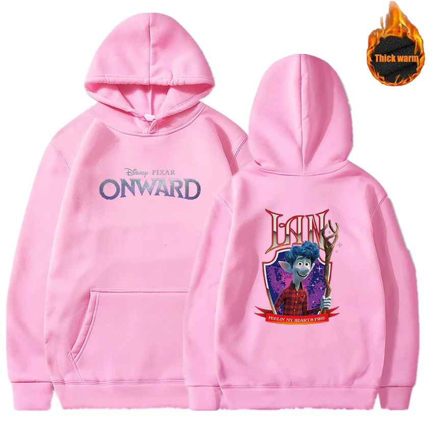 

Disney Onward Women Men Casual Pullovers Hoodies Autumn Winter Long Sleeve Sweatshirt Streetwear Hooded Sweatshirts