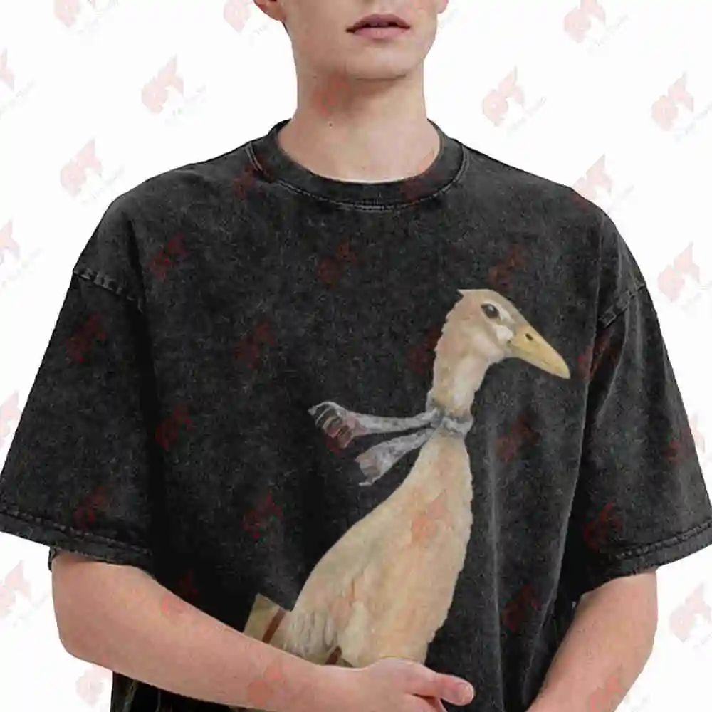 Runner Duck Vintage Washed Tee Pure Cotton T-Shirt