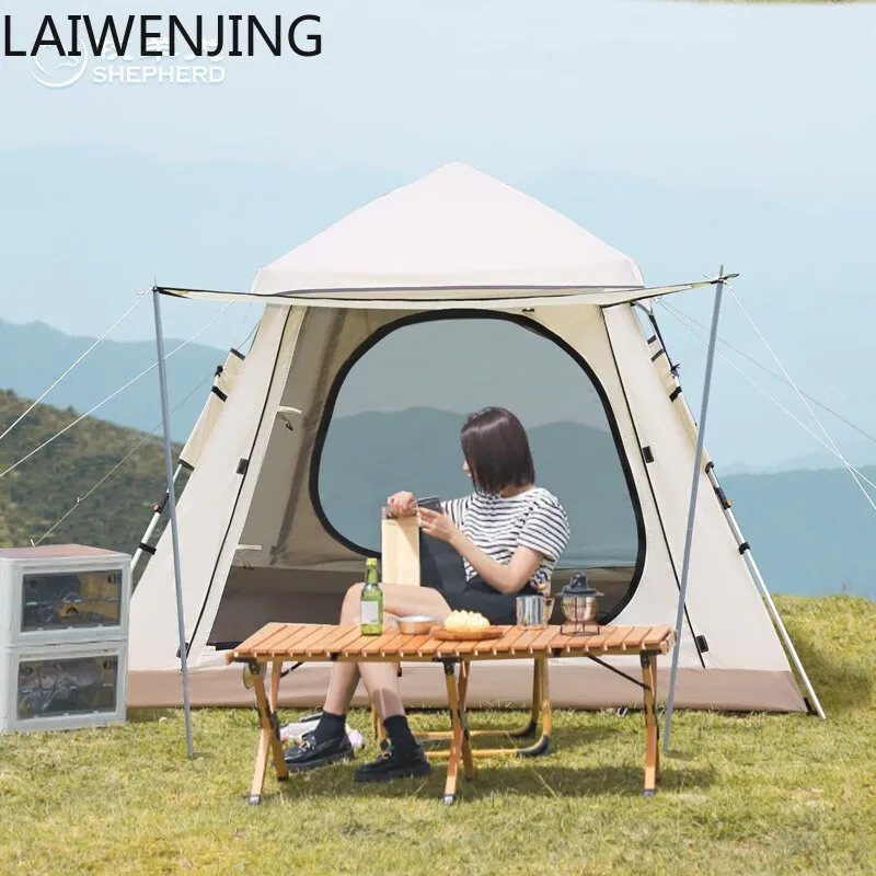 

SGF double-layer automatic tent convenient rainproof thickened camping tent