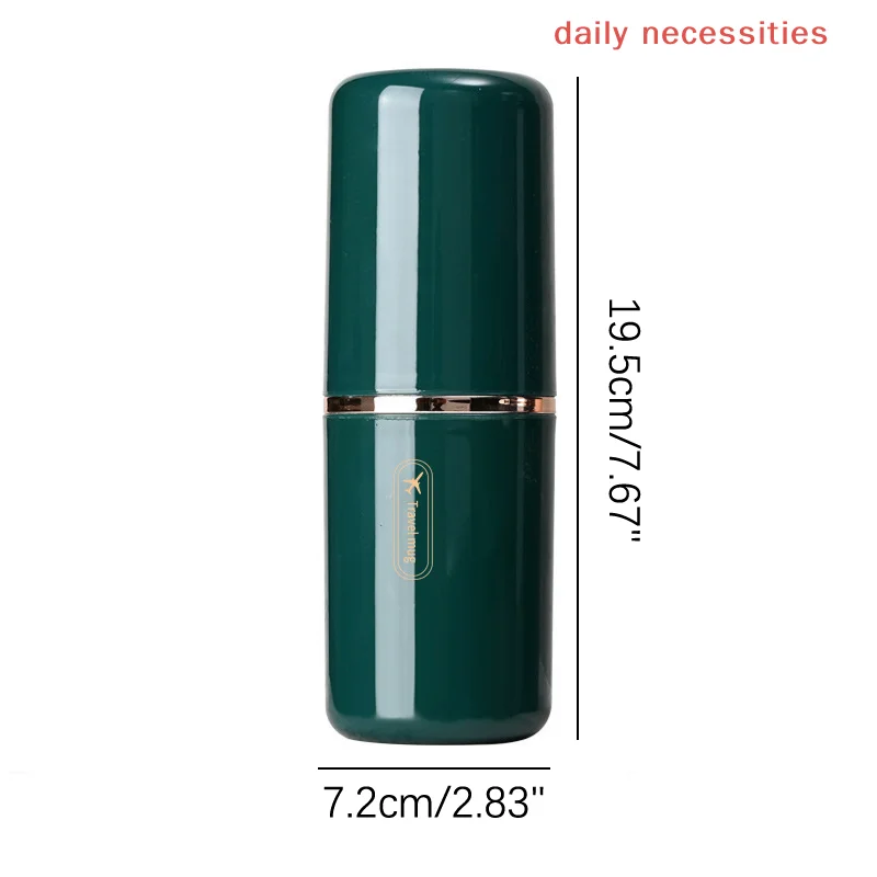 Portable Travel Toothbrush And Toothpaste Holder Storage Case_voghion.com