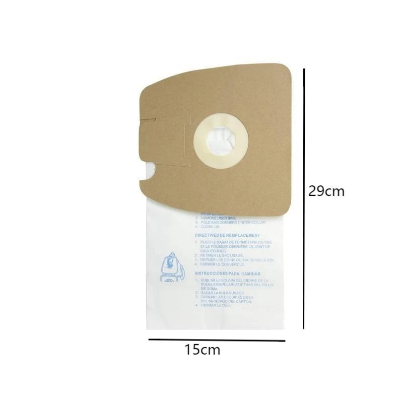 Aspirador peças de reposição, saco de pó, compatível para Eureka MM 3670 3680, substitui parte, 60295C, 14PCs