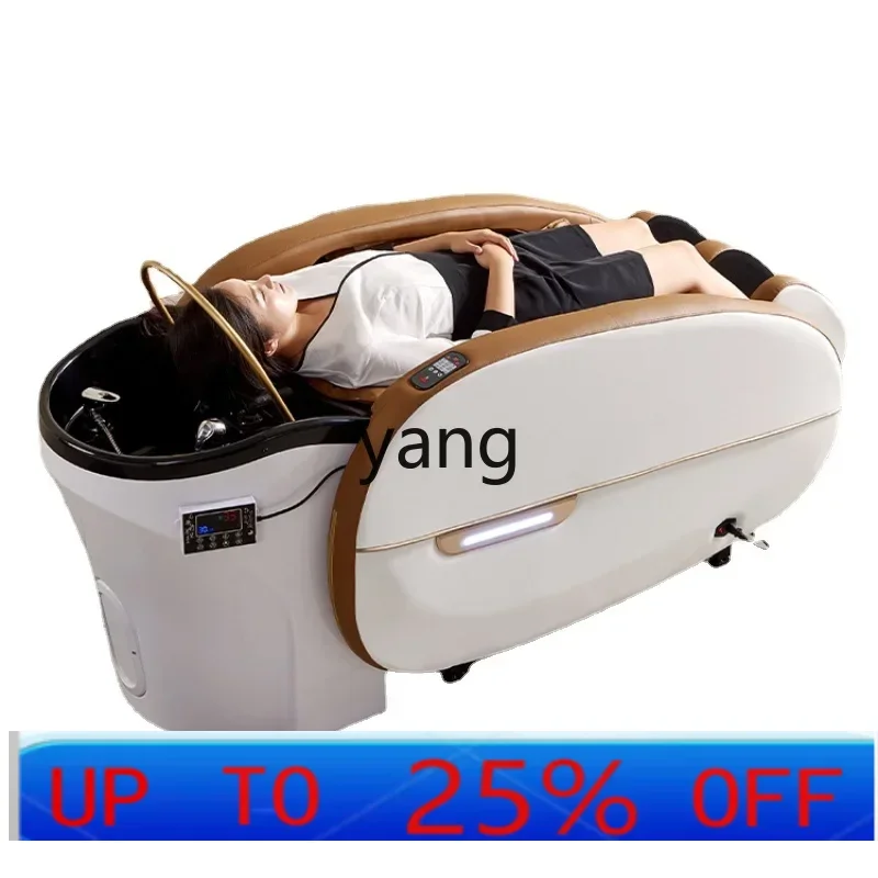 

LMM Electric Massage Shampoo Bed Beauty Hair Saloon Dedicated Hair Salon Smart Head Therapy Water Circulation Bed