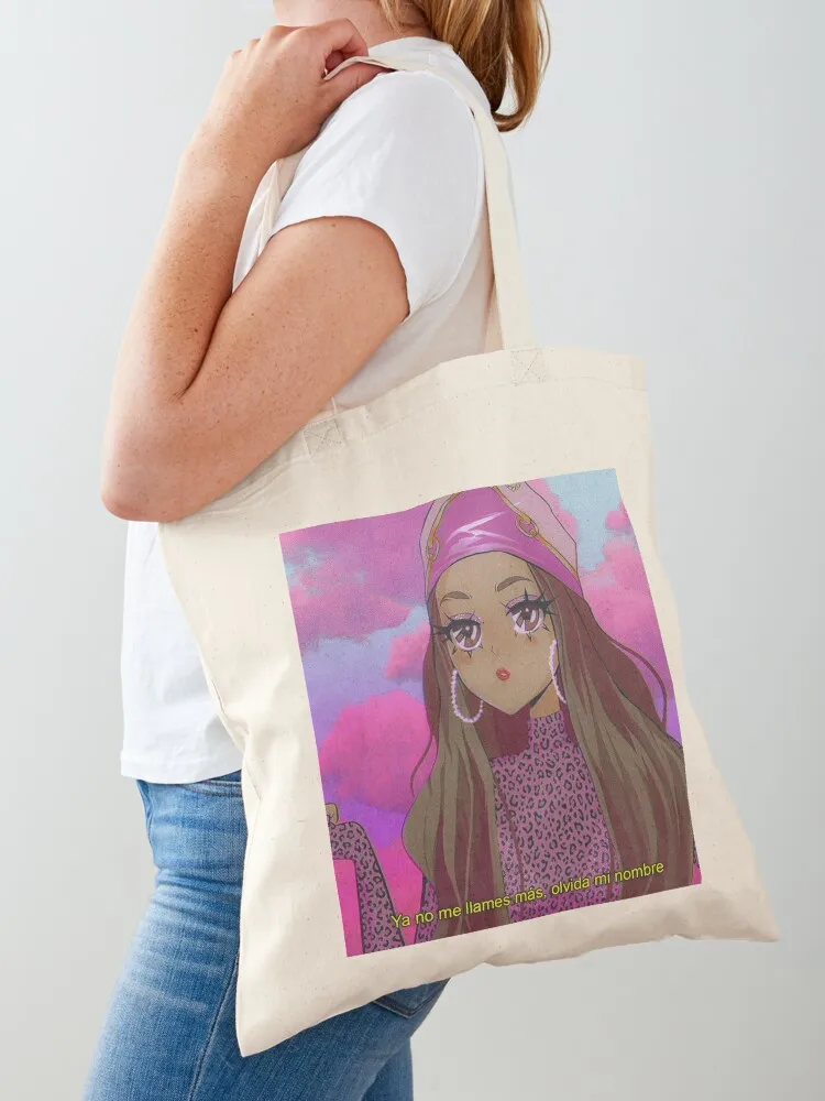 

TINI - Ya No Me Llames anime Tote Bag tote bag canvas bags for women Women's shopping bag Shopping bags