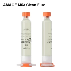 AMAOE M53 10CC Cleaning Free Soldering Flux for Mobile Phone Electronics Parts Maintenance No Residue PCB Cleaning Welding Paste