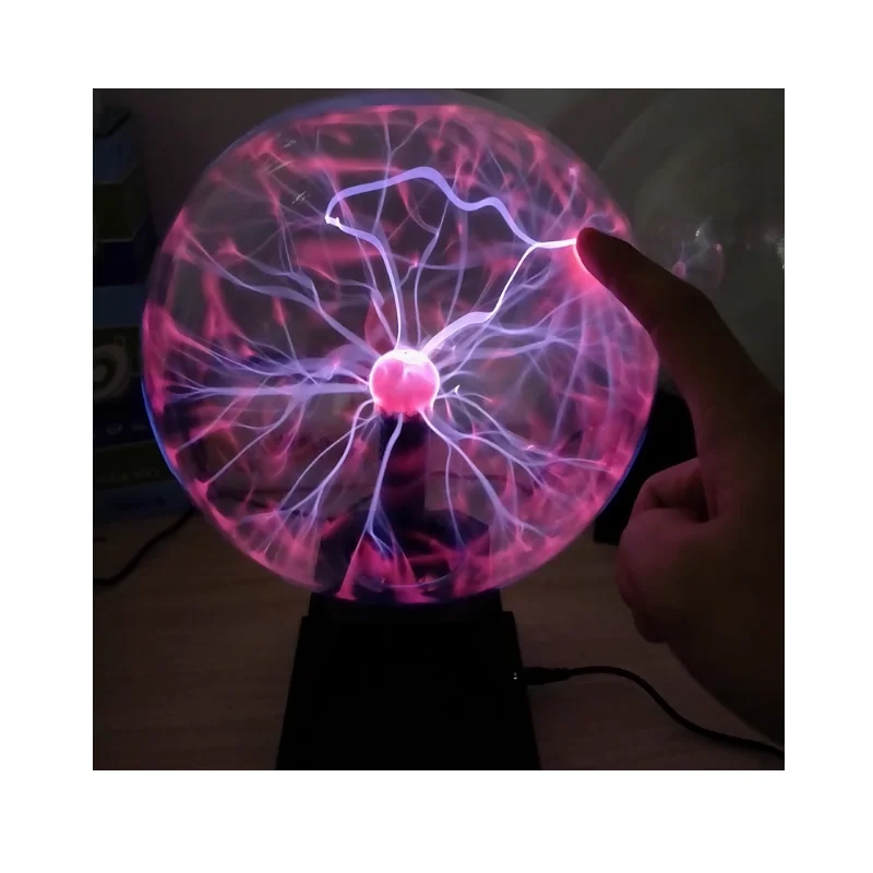 Magic Lightning Ball Electrostatic Ion Ball 4-inch 5-inch 6-inch 8-inch Radiant Ball Plasma Ball Tesla Lightning